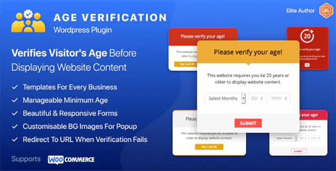 Age Verification - WordPress verification plugin