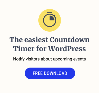 How to Add a Countdown Timer in WordPress