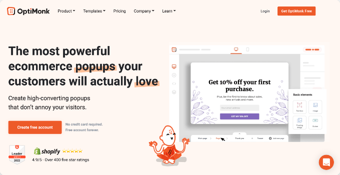 OptiMonk - Ecommerce Popup Maker