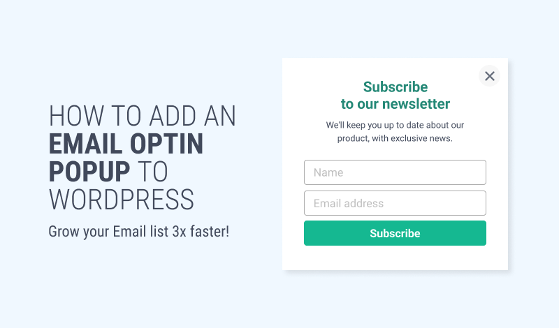 How to add a Free Email Opt-in Popup to WordPress