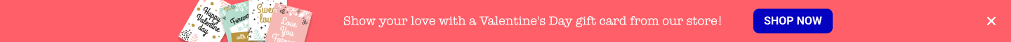 Offer a Valentine's Day Gift Card using a Floating Bar