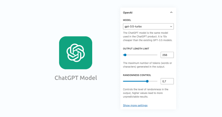 AI Text Block ChatGTP Model for WordPress