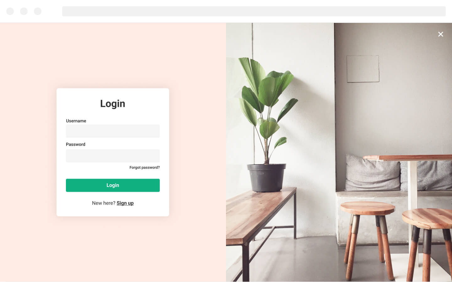 Improve User Experience with a Fullscreen Login Popup