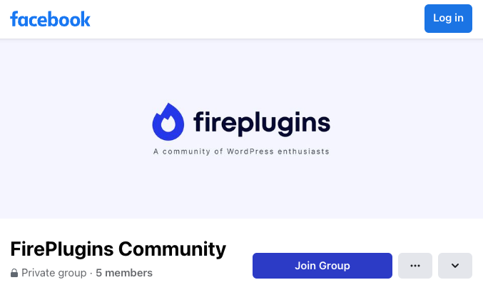 Join FirePlugins Community Facebook Group
