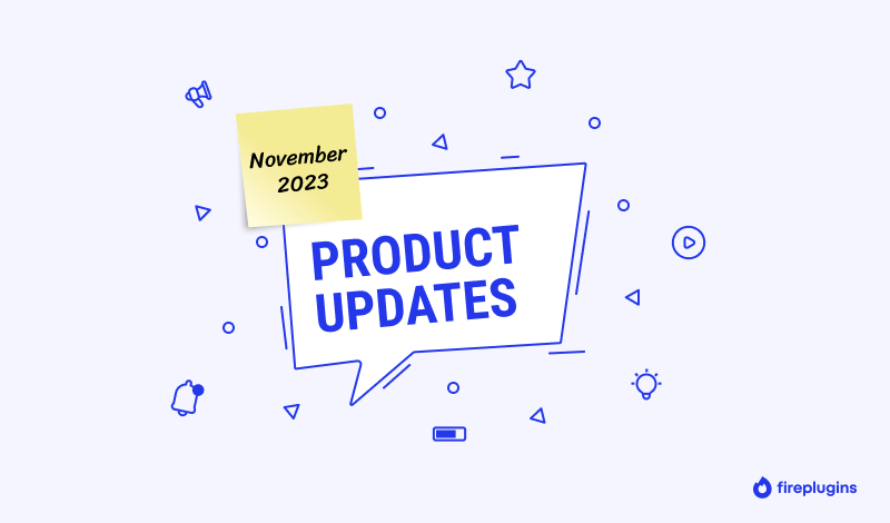 2023 November Product Updates