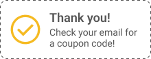 Welcome visitors with first order discount