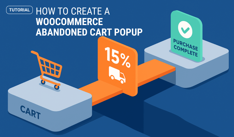 How to Create a WooCommerce Abandoned Cart Popup That Actually Converts