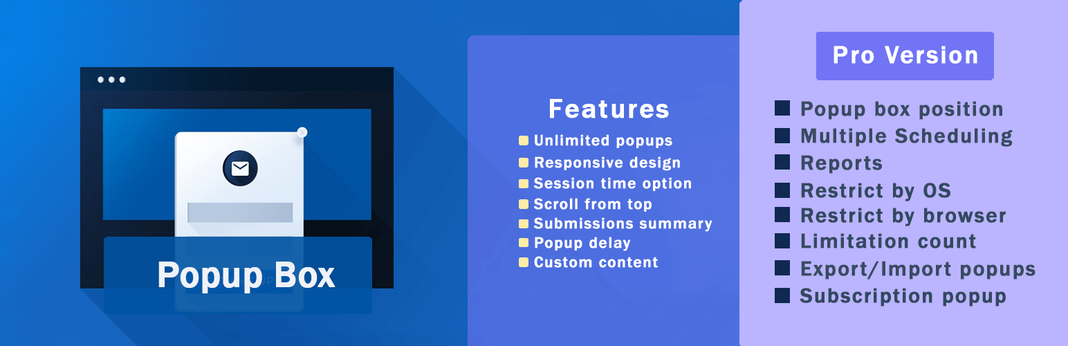 Popup Box plugin