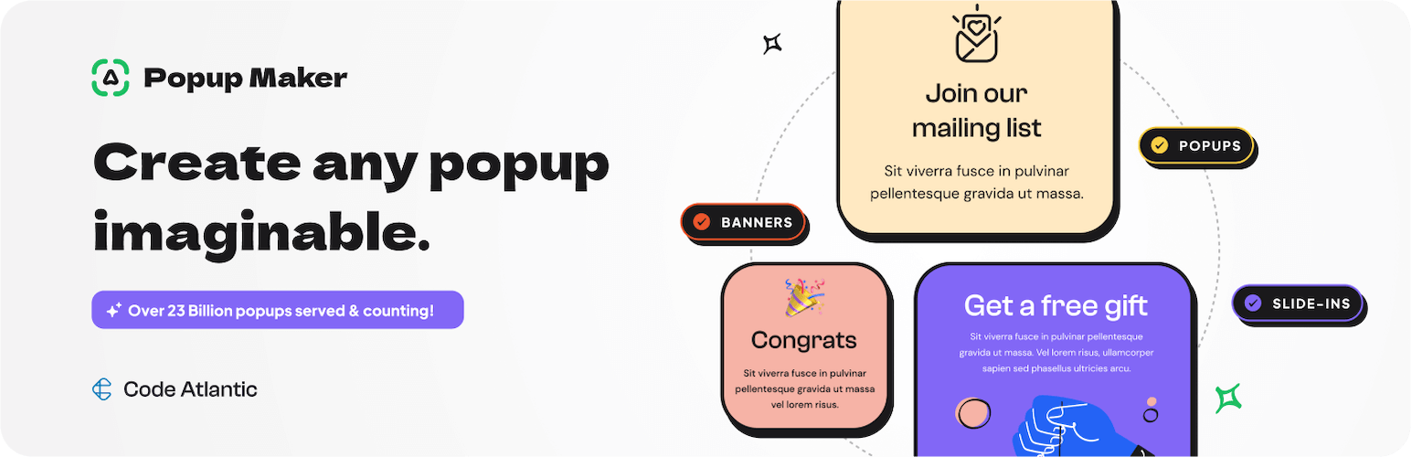 WP Popup Maker