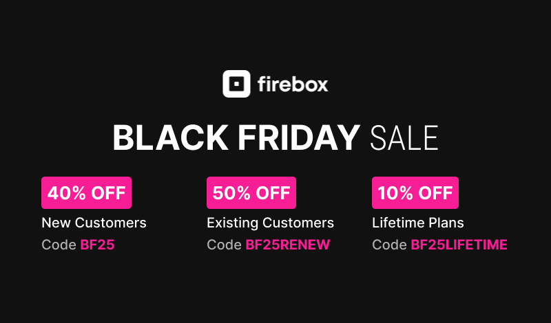 Black Friday is Here - Save 40%