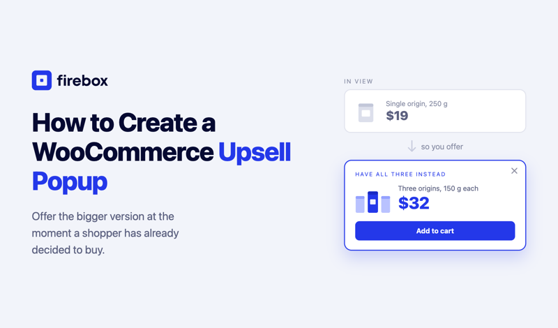 How to Create a WooCommerce Upsell Popup