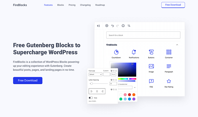 FireBlocks - Free WordPress Gutenberg Blocks Collection